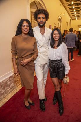 ABB FIRSTSTEPS: Jane Chirwa, Lamin Leroy Gibba, and Minh Khai Phan Thi attended the party held in conjunction with the 2026 FIRST STEPS Awards ceremony at the Theater des Westens on October 5, 2026, in Berlin, Germany