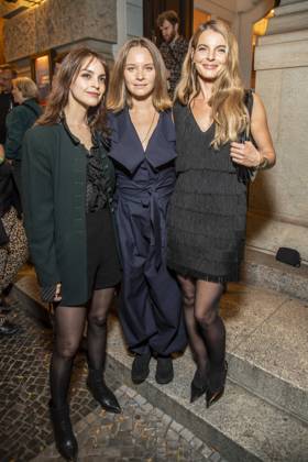 ABB FIRSTSTEPS: Luise Befort, Sonja Gerhardt, and Yvonne Catterfeld attended the party held in conjunction with the 2026 FIRST STEPS Awards ceremony at the Theater des Westens on October 5, 2026, in Berlin, Germany