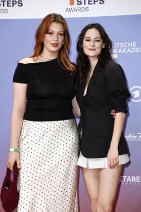 Lilly Charlotte Dreesen and Lea van Acken at the 27th First Steps Awards ceremony in 2026 at the Theater des Westens in Berlin, October 5, 2026 Foto:xN.xKubelkax xFuturexImagex first_steps_6155