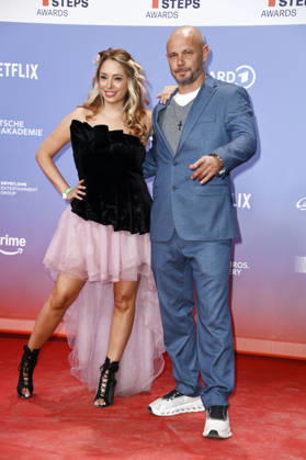 Vanessa Eden Patrichi and Antonio Wannek at the 27th First Steps Awards ceremony in 2026 at the Theater des Westens in Berlin, October 5, 2026 Foto:xN.xKubelkax xFuturexImagex first_steps_6170