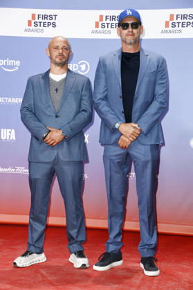 Antonio Wannek and Frank Kusche at the 27th First Steps Awards ceremony in 2026 at the Theater des Westens in Berlin, October 5, 2026 Foto:xN.xKubelkax xFuturexImagex first_steps_6171