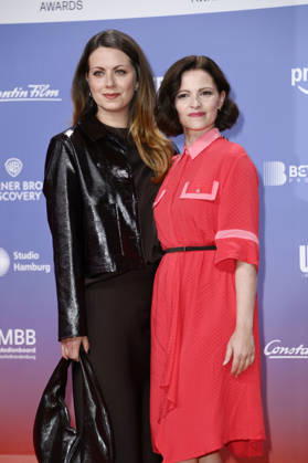 Alice Dwyer and Jennifer Ulrich at the 27th First Steps Awards ceremony in 2026 at the Theater des Westens in Berlin, October 5, 2026 Foto:xN.xKubelkax xFuturexImagex first_steps_6180