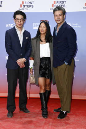 Yung Ngo, Minh Khai Phan Thi, and Hyun Wanner at the 27th First Steps Awards ceremony in 2026 at the Theater des Westens in Berlin, October 5, 2026 Foto:xN.xKubelkax xFuturexImagex first_steps_6196