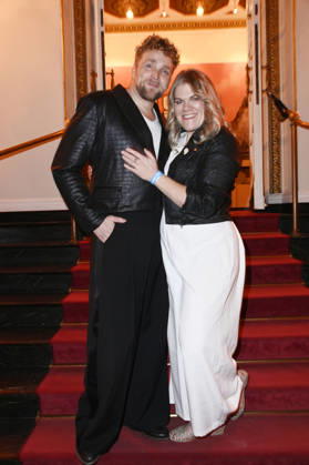 Knud Riepen and Gisa Flake at the 27th First Steps Awards ceremony in 2026 at the Theater des Westens in Berlin, October 5, 2026 Foto:xN.xKubelkax xFuturexImagex first_steps_6290
