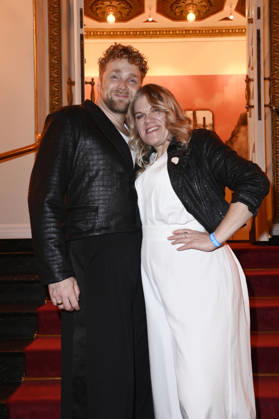 Knud Riepen and Gisa Flake at the 27th First Steps Awards ceremony in 2026 at the Theater des Westens in Berlin, October 5, 2026 Foto:xN.xKubelkax xFuturexImagex first_steps_6291
