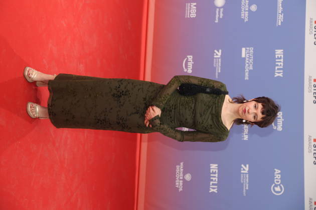 Georgia Rushton, winner of the Götz George Young Talent Award, in *EGGSHELLS* at the 27th First Steps Awards ceremony in 2026 at the Theater des Westens in Berlin, October 5, 2026 Copyright: xAgenturxMatthiasxWehnertx xM.xGränzdörferx