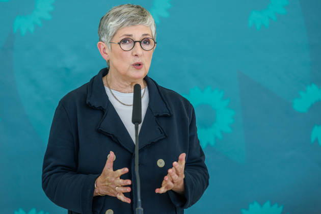 Alliance 90 The Greens in the Bundestag Britta Haßelmann of Alliance 90 The Greens in the Bundestag on October 6, 2026, in Berlin, Berlin, Berlin, Germany, Reichstag
