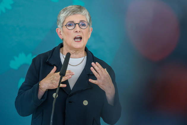 Alliance 90 The Greens in the Bundestag Britta Haßelmann of Alliance 90 The Greens in the Bundestag on October 6, 2026, in Berlin, Berlin, Berlin, Germany, Reichstag