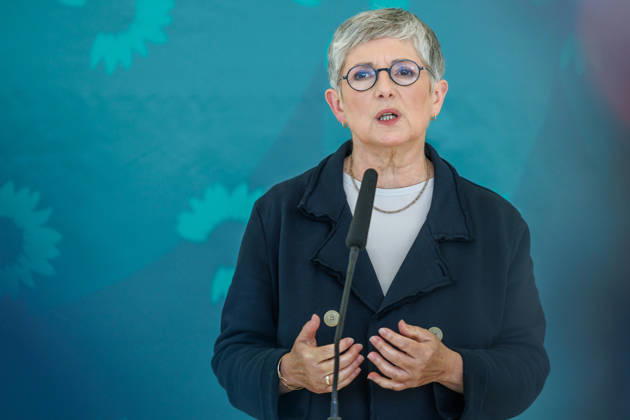 Alliance 90 The Greens in the Bundestag Britta Haßelmann of Alliance 90 The Greens in the Bundestag on October 6, 2026, in Berlin, Berlin, Berlin, Germany, Reichstag