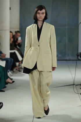 PFW - Litkovska Runway A model walks the runway during the Litkovska Womenswear Spring Summer 2027 show as part of the Paris Fashion Week on October 6, 2026 in Paris, France. Photo by Alain-Gil Gonzalez ABACAPRESS.COM Paris France  Copyright: xGonzalezxAlain-Gil ABACAx