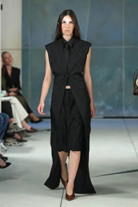 PFW - Litkovska Runway A model walks the runway during the Litkovska Womenswear Spring Summer 2027 show as part of the Paris Fashion Week on October 6, 2026 in Paris, France. Photo by Alain-Gil Gonzalez ABACAPRESS.COM Paris France  Copyright: xGonzalezxAlain-Gil ABACAx
