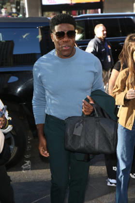 October 6, 2026, New York, New York, USA: SAM RICHARDSON arrives At NBC Studios For Ã‹oeThe Today Show New York USA  - ZUMAh16_ 20261006_zaf_h16_071 Copyright: xDanxHerrickx