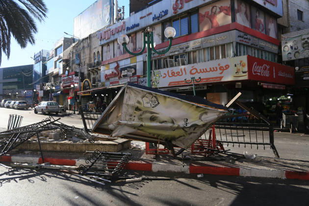 Israeli Security Forces Raid Nablus and Damage Memorials Israeli security forces raid the West Bank city of Nablus and destroy memorials in several neighborhoods during a military operation on October 7, 2026. Photo by Mohammed Nasser apaimages Nablus West Bank Palestinian Territory 071026_Nablus_MN_00(12) Copyright: xapaimagesxMohammedxNasserx xapaimagesx