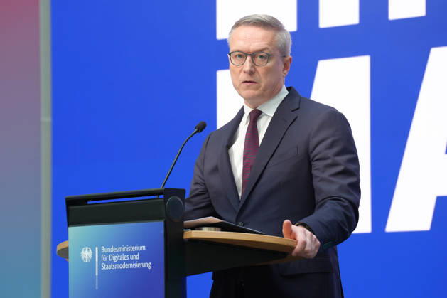 Statement by the Federal Minister for Digital Affairs on Government Modernization: Dr. Karsten Wildberger, Minister for Digital Affairs, comments on the Cabinet’s decision regarding the report on one year of government modernization, Berlin, October 7, 2026, Berlin, Berlin, Germany