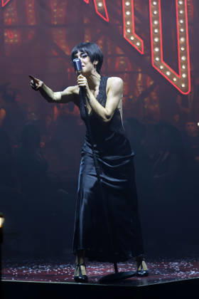Mario Vaquerizo presents the musical *Cabaret* in Madrid. Artist Laia Prats during the press preview of the musical *Cabaret* at Espacio Delicias on October 7, 2026, in Madrid, Spain. The artist will take on this iconic role starting October 9 at an even more immersive venue. CELEBRITIES MUSIC CABARET MUSICAL Madrid Madrid Spain  Copyright: xJosexVelascox 7826174