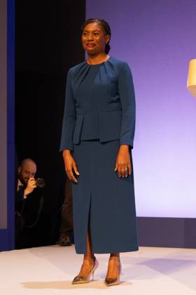 October 7, 2026, Birmingham, United Kingdom: Leader of the Conservative Party Kemi Badenoch arrives on stage to give her keynote speech at the International Convention Centre on the final day (day four) of the Conservative Party Conference at the International Convention Centre in Birmingham..The Conservative Party leader, Kemi Badenoch s gives her keynote speech at the International Convention Centre on the final day (day four) of the Conservative Party Conference at the International Convention Centre in Birmingham. The Conservative Party opened its annual conference under the slogan Stronger economy, stronger countryÃ¢ Birmingham United Kingdom - ZUMAs197 20261007_aaa_s197_052 Copyright: xPhilxLewisx