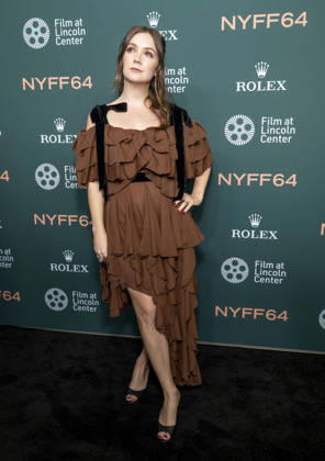 October 5, 2026, New York, New York, USA: BILLIE LOURD attends the premiere of Artificial at the 64th annual New York Film Festival at Alice Tully Hall, Lincoln Center in New York. 5 October 2026 New York USA - ZUMAa265 20261005_zep_a265_346 Copyright: xEricxAcquayex