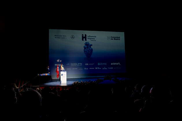3rd Annual Hispanic Influence Awards The president of the Regional Government of Extremadura, María Guardiola, speaks during the 3rd Annual Hispanic Influence Awards ceremony on October 7, 2026, in Madrid, Spain. The main objective of the Hispanic Influence Awards is to recognize excellence, talent, creativity, and leadership of individuals and institutions that strengthen ties within the Spanish-speaking community and promote Hispanic values globally. OCTOBER 7, 2026 HISPANIC INFLUENCE AWARDS SPANISH-SPEAKERS HISPANIC IDENTITY Madrid Madrid, Spain Copyright: xRicardoxRubiox 7827275