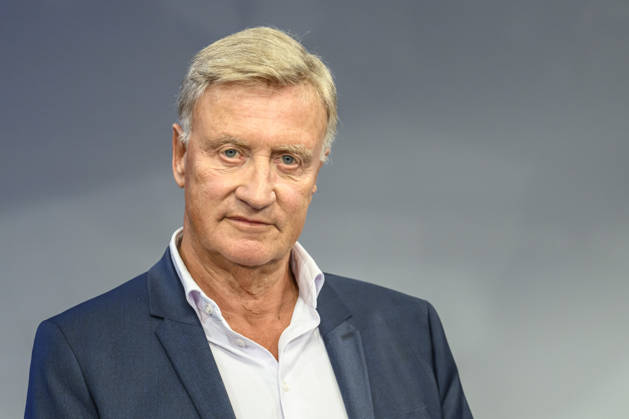 Pictured, from left: Ole von Beust, CDU, former First Mayor of Hamburg, GER, Berlin, studio, guest on Maischberger, political talk show, TV, program, with host Sandra Maischberger, Das Erste, from Adlershof, Am Studio 20, October 7, 2026, Copyright: HMBxMedia UwexKoch