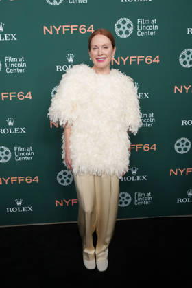October 7, 2026, New York, New York, USA: JULIANNE MOORE attends The Debut Red Carpet Arrivals at the 64th New York Film Festival in New York. New York USA  - ZUMAms4_ 20261007_faf_ms4_002 Copyright: xSoniaxMoskowitzxGordonx