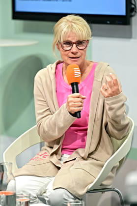 Frankfurt Book Fair 2026: Author Cornelia Nele Neuhaus on October 7, 2026, at the Frankfurt Book Fair 20261007MWI151419