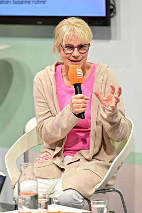 Frankfurt Book Fair 2026: Author Cornelia Nele Neuhaus on October 7, 2026, at the Frankfurt Book Fair 20261007MWI151421