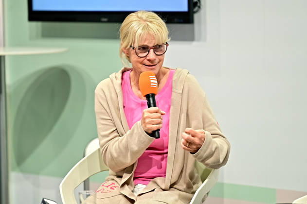 Frankfurt Book Fair 2026: Author Cornelia Nele Neuhaus on October 7, 2026, at the Frankfurt Book Fair 20261007MWI151445