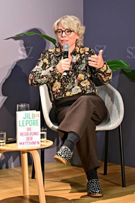 Frankfurt Book Fair 2026: Author Jill Lepore on October 7, 2026, at the Frankfurt Book Fair 20261007MWI152030