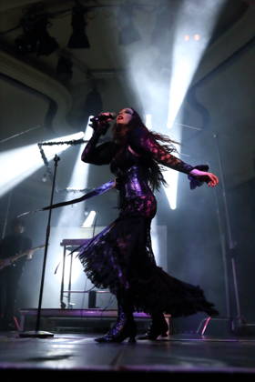 Alexandra Ashley Hughes, also known as Allie X, at a concert at the Metropol in Berlin, October 7, 2026 Allie X Concert Berlin