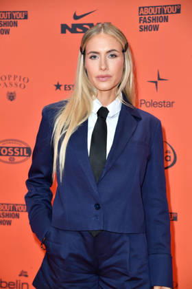 Alena Gerber at the ABOUT YOU Opera Fashion Show in Berlin on October 7, 2026