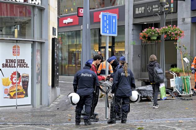 Student protest in Liege on 08 10 2026 LIEGE, BELGIUM - OCTOBER 08 : Students protest against the ministerial reform on September on October 8, 2026 in Liege, Belgium, 08 10 2026 ( Liege Belgium  Copyright: xSesx