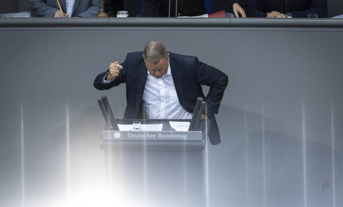 Christian Goerke in Berlin, October 8, 2026, Berlin, Germany Copyright: xYonaxElsnerx