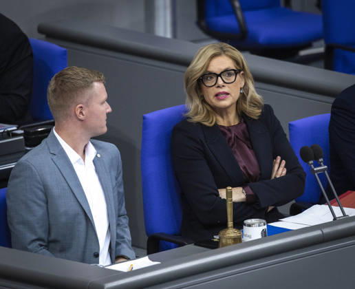 Julia Kloeckner, CDU, President of the German Bundestag in Berlin, October 8, 2026, Berlin, Germany Copyright: xYonaxElsnerx