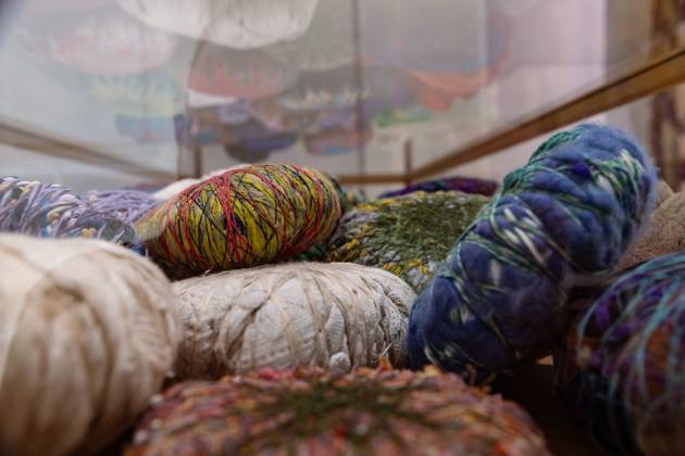 Exhibition Au dela by Sheila Hicks PHOTOPQR VOIX DU NORD FLORENT MOREAU October 8, 2026 LILLE October 8, 2026 The exhibition Au dela by artist Sheila Hicks, is on view at the Palais des Beaux-Arts PHOTO FLORENT MOREAU LA VOIX DU NORD LILLE, FRANCE, OCTOBER 8, 2026 Sheila Hicks – Beyond exhibition at the Palais des Beaux Arts in Lille The internationally renowned American artist presents a new installation in the museum’s atrium, exploring textile fiber through monumental works created especially for the space HAUTS-DE-FRANCE France  Copyright: xPHOTOPQR VOIXxDUxNORD MAXPPPxFLORENTxMOREAUx 20261008VDN9632 20261008VDN9632