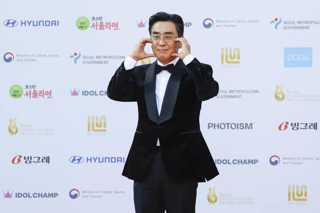 red carpet at Seoul Drama Awards in South Korea South Korean actor Ryu Seung-ryong poses for photos on the red carpet during the 21st Seoul International Drama Awards in Seoul, South Korea, on October 08, 2026. Seoul South Korea  Copyright: xMatrixxImages JungxUi-Chelx