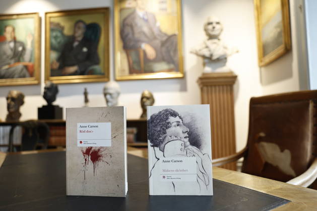 STOCKHOLM, SWEDEN 20261008 The books *Red Doc* and *The Beauty of the Husband* by Canadian author and this year’s Nobel Prize in Literature laureate Anne Carson are on display at Albert Bonniers Förlag in Stockholm STOCKHOLM SWEDEN x60160x  Copyright: xStefanxJerrevang TTx BONNIER FÖRLAG FIRAR ANNE CARSONS NOBELPRIS s4Ot9yngGTs
