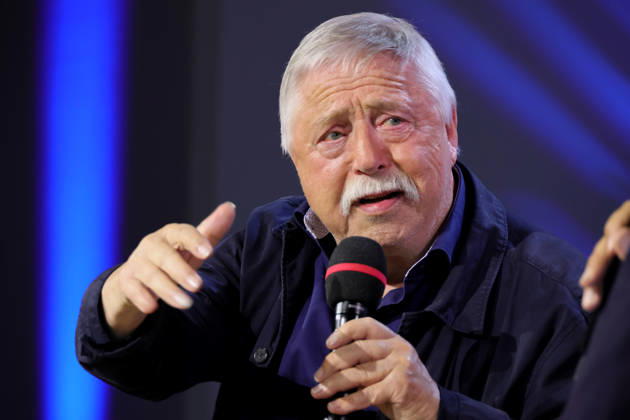 October 8, 2026, Frankfurt am Main, Germany, Frankfurt Book Fair: Wolf Biermann, author and singer, in conversation on the ARD Stage