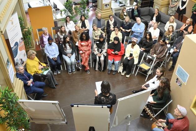 Queen Mathilde Visits Winners Of the 2026 Queen Mathilde Prize BRUSSELS, BELGIUM - OCTOBER 08: Queen Mathilde of Belgium pictured visiting two organizations that won the 2026 Queen Mathilde Prize : « le Petit Vélo Jaune », on October 08, 2026 in Brussels, Belgium, 08 10 2026 Brussels Belgium  Copyright: xPhilipxReynaersx