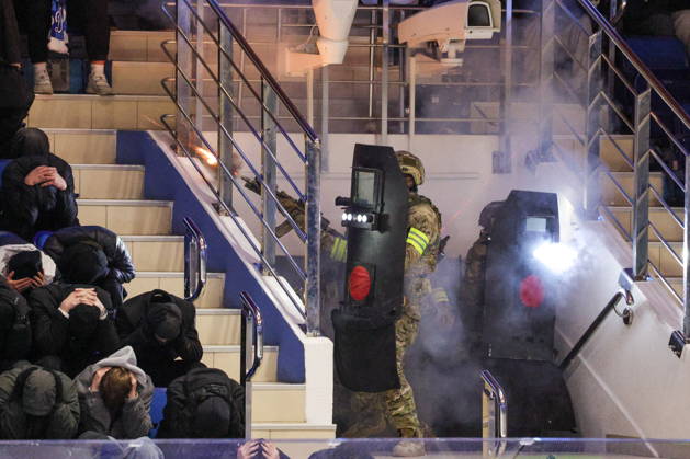 BELARUS, MINSK - OCTOBER 8, 2026: The final phase of the Eurasia-Antiterror 2026 counter-terrorism exercise by relevant agencies of the CIS and SCO member states. The drill is held as part of the 2026 CIS and SCO Counter-Terrorism Forum Minsk Belarus - ZUMAt113 20261008_zaa_t113_292 Copyright: xMaximxMalinovskyx
