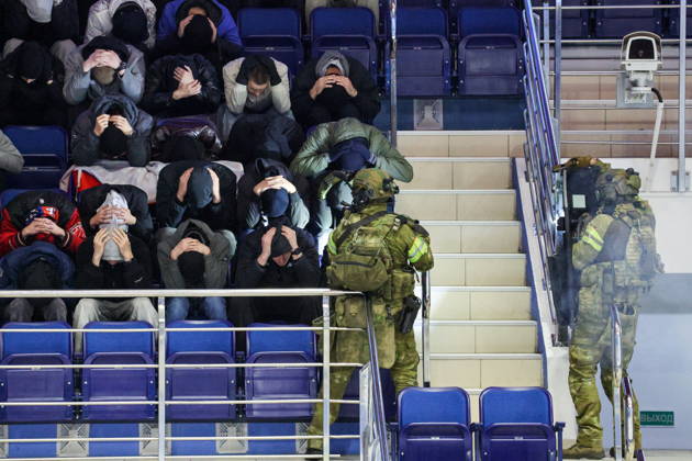 BELARUS, MINSK - OCTOBER 8, 2026: The final phase of the Eurasia-Antiterror 2026 counter-terrorism exercise by relevant agencies of the CIS and SCO member states. The drill is held as part of the 2026 CIS and SCO Counter-Terrorism Forum Minsk Belarus - ZUMAt113 20261008_zaa_t113_301 Copyright: xMaximxMalinovskyx