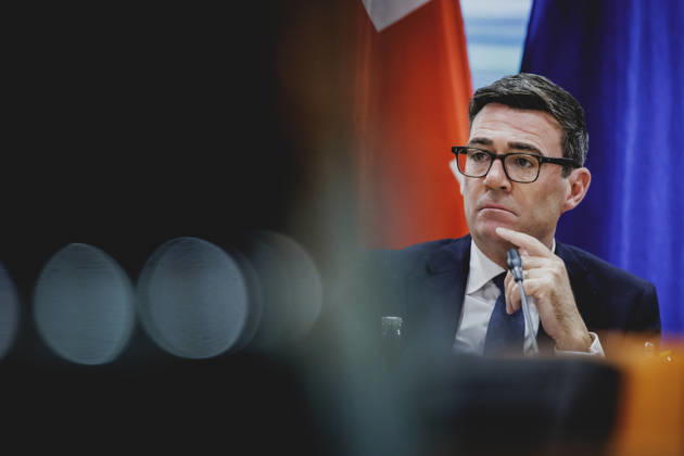 Andrew Burnham, Prime Minister of the United Kingdom, photographed while attending the Regional Growth Forum at the Federal Chancellery in Berlin, October 8, 2026, Berlin, Germany Copyright: xFlorianxGaertnerx