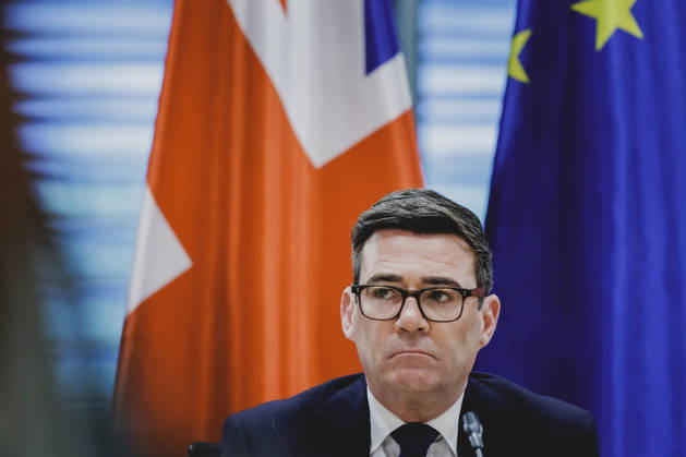 Andrew Burnham, Prime Minister of the United Kingdom, photographed while attending the Regional Growth Forum at the Federal Chancellery in Berlin, October 8, 2026, Berlin, Germany Copyright: xFlorianxGaertnerx
