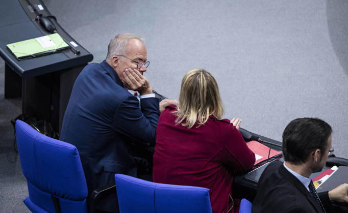 Matthias Miersch, Chair of the SPD parliamentary group in the Bundestag, photographed on October 8, 2026, in Berlin, Germany Copyright: xRubyxTilkornx