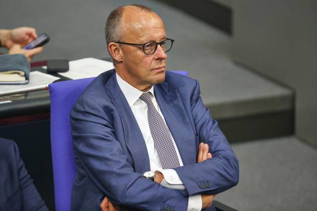Berlin, Germany, October 8, 2026 German Bundestag 99th Session of the Bundestag Federal Chancellor Friedrich Merz, CDU Copyright: xdtsxNachrichtenagenturx dts_137633