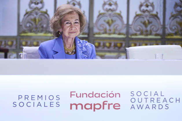 October 8, 2026, Madrid, Madrid, Spain: QUEEN SOFIA attends Mapfre Foundation Social awards Madrid Spain  - ZUMAc260 20261008_zep_c260_008 Copyright: xMikexChicorrox