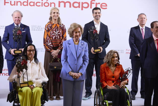 October 8, 2026, Madrid, Madrid, Spain: QUEEN SOFIA attends Mapfre Foundation Social awards Madrid Spain - ZUMAc260 20261008_zep_c260_016 Copyright: xMikexChicorrox