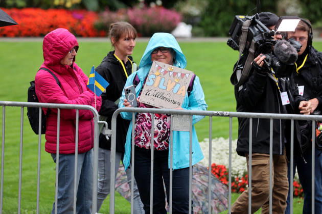 Queen Silvia of Sweden Visits Mainau Island, Konstanz, Mainau, October 8, 2026 Her Majesty Queen Silvia of Sweden visits Mainau Island near Konstanz, Baden-Württemberg, Germany Copyright: xMatthiasxGränzdörferx