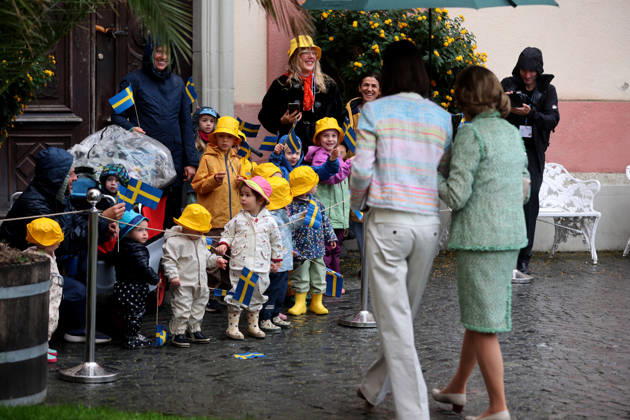Queen Silvia of Sweden Visits Mainau Island, Konstanz, Mainau, October 8, 2026 Her Majesty Queen Silvia of Sweden visits Mainau Island near Konstanz in Baden-Württemberg, Germany Copyright: xMatthiasxGränzdörferx