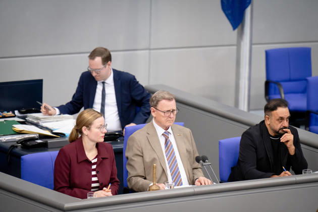 Bundestag, Bodo Ramelow, Vice President of the Bundestag, Reichstag Building, Bundestag, session week, Bodo Ramelow, Vice President of the Bundestag, Berlin, Berlin, GER