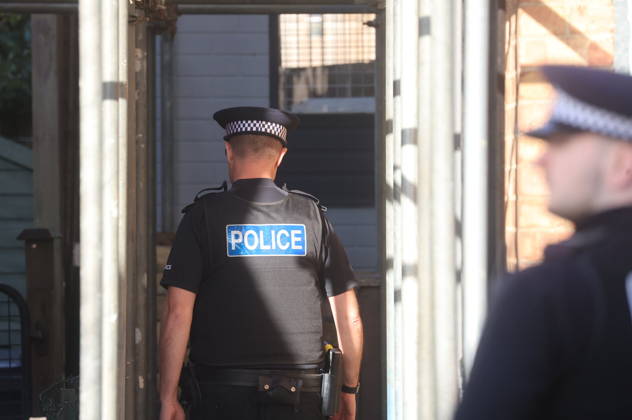 October 8, 2026, Borough Green, Kent, UK: Borough Green, UK. Emergency services at the scene in Borough Green, Kent, where three people have been injured in a stabbing. A police manhunt for the attacker is currently under way. Borough Green UK - ZUMAl94_ 20261008_zaf_l94_005 Copyright: xMarcinxNowakx